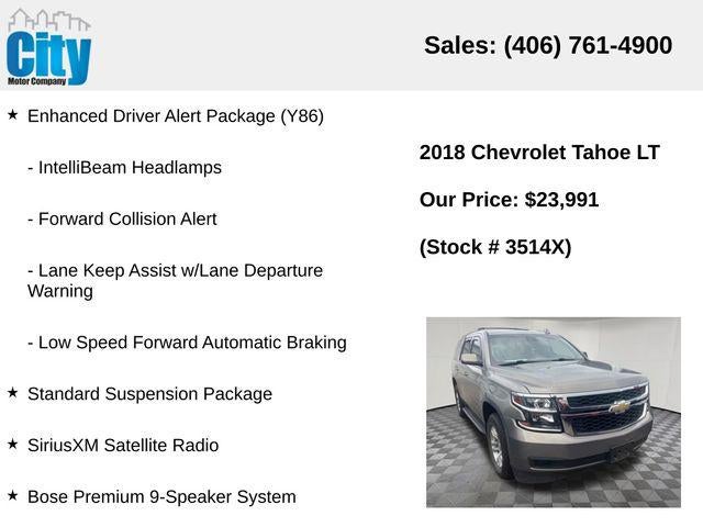 2018 Chevrolet Tahoe LT LT1