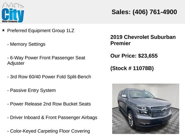 2019 Chevrolet Suburban Premier