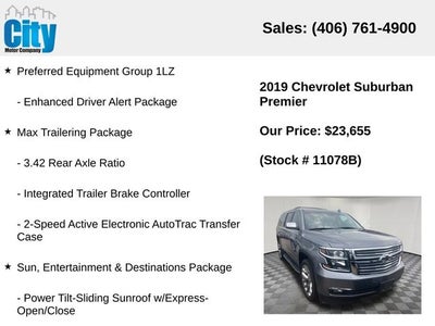 2019 Chevrolet Suburban Premier