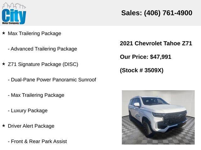 2021 Chevrolet Tahoe Z71