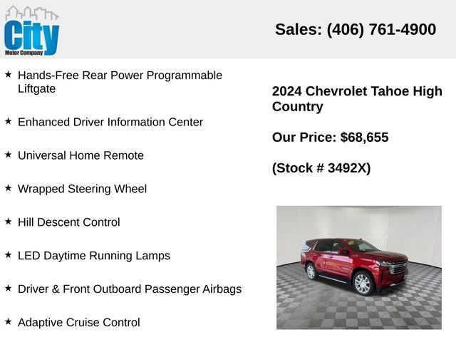 2024 Chevrolet Tahoe High Country