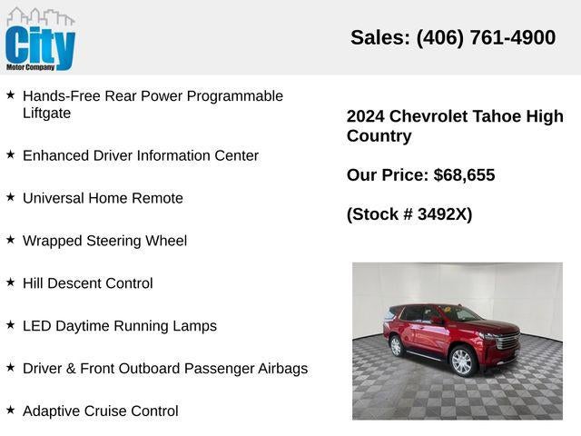 2024 Chevrolet Tahoe High Country