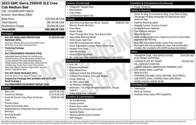 2023 GMC Sierra 2500HD SLE