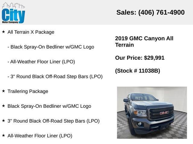 2019 GMC Canyon All Terrain