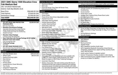 2021 GMC Sierra 1500 Elevation