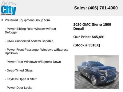 2020 GMC Sierra 1500 Denali