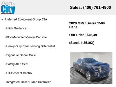 2020 GMC Sierra 1500 Denali