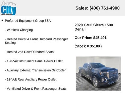 2020 GMC Sierra 1500 Denali