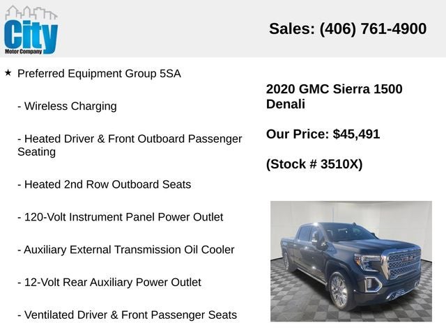 2020 GMC Sierra 1500 Denali