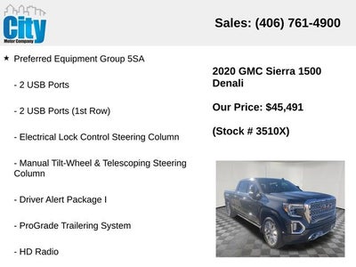 2020 GMC Sierra 1500 Denali