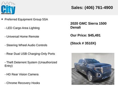 2020 GMC Sierra 1500 Denali