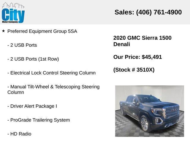 2020 GMC Sierra 1500 Denali