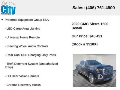2020 GMC Sierra 1500 Denali