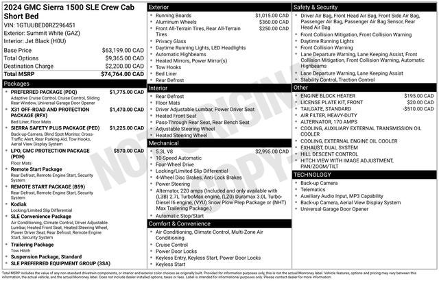 2024 GMC Sierra 1500 SLE