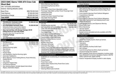 2023 GMC Sierra 1500 AT4