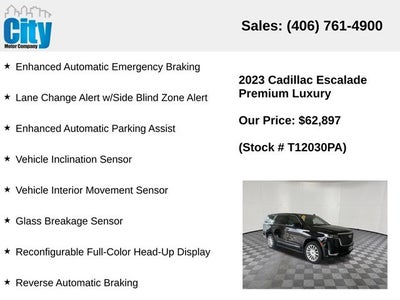 2023 Cadillac Escalade Premium Luxury
