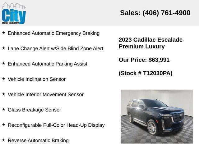 2023 Cadillac Escalade Premium Luxury