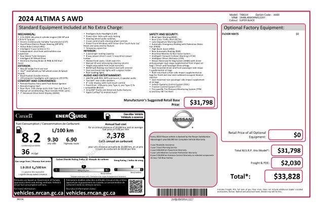 2024 Nissan Altima Base