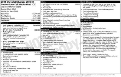 2024 Chevrolet Silverado 2500HD Custom