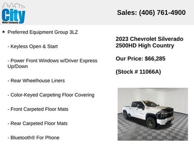 2023 Chevrolet Silverado 2500HD High Country