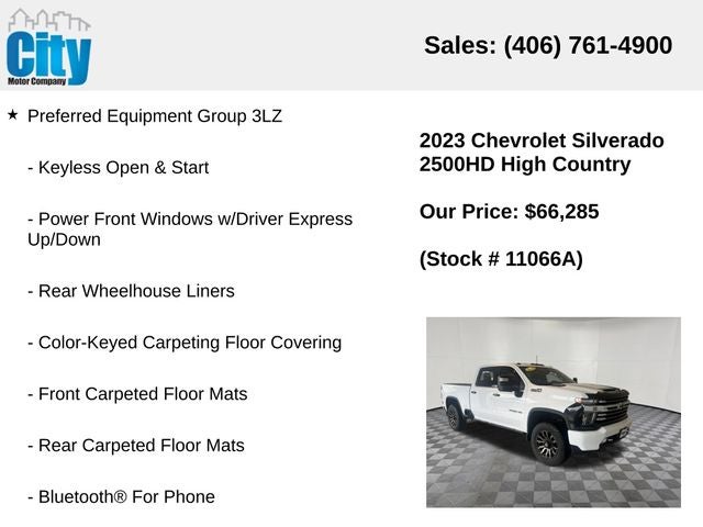 2023 Chevrolet Silverado 2500HD High Country