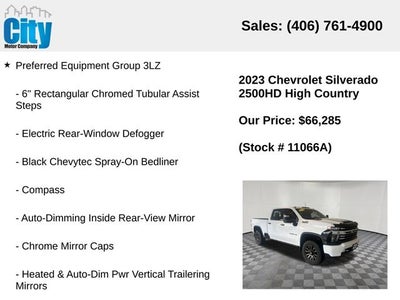 2023 Chevrolet Silverado 2500HD High Country