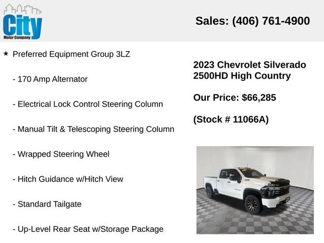 2023 Chevrolet Silverado 2500HD High Country