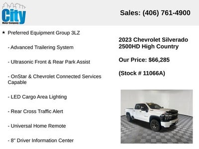 2023 Chevrolet Silverado 2500HD High Country