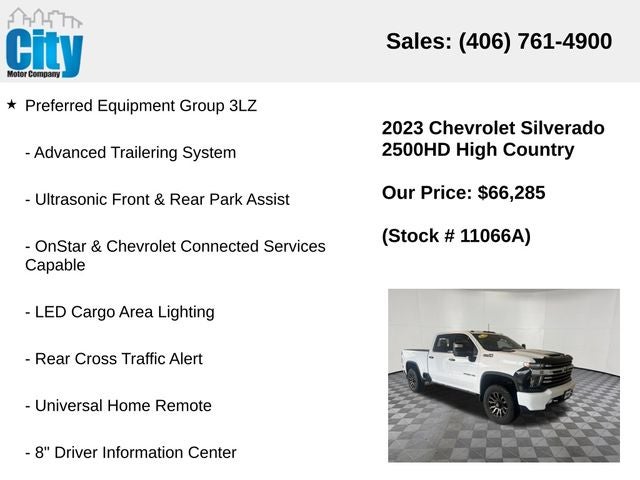 2023 Chevrolet Silverado 2500HD High Country