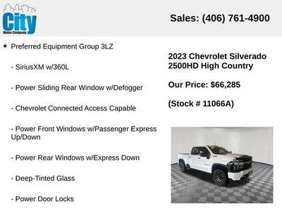 2023 Chevrolet Silverado 2500HD High Country