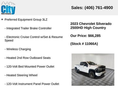 2023 Chevrolet Silverado 2500HD High Country