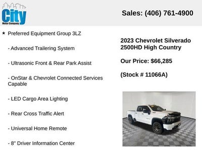 2023 Chevrolet Silverado 2500HD High Country
