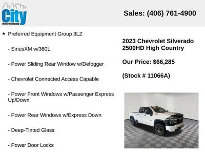 2023 Chevrolet Silverado 2500HD High Country