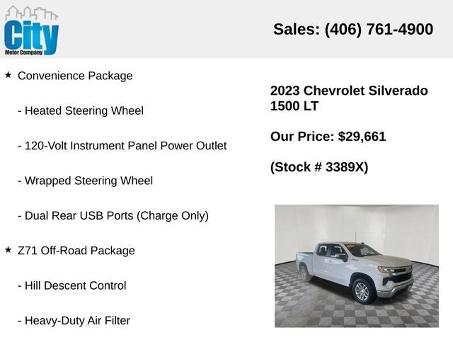 2023 Chevrolet Silverado 1500 LT LT1