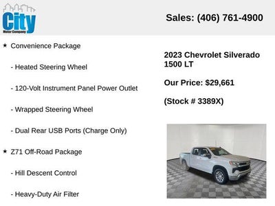 2023 Chevrolet Silverado 1500 LT LT1