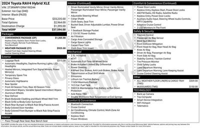 2024 Toyota RAV4 Hybrid XLE