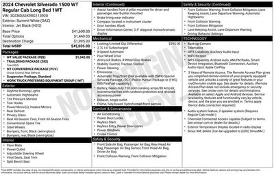2024 Chevrolet Silverado 1500 WT