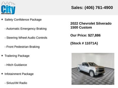 2022 Chevrolet Silverado 1500 LTD Custom