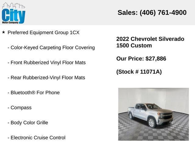 2022 Chevrolet Silverado 1500 LTD Custom