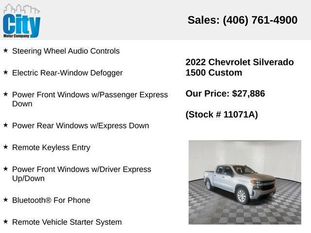 2022 Chevrolet Silverado 1500 LTD Custom
