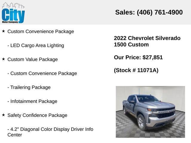 2022 Chevrolet Silverado 1500 LTD Custom