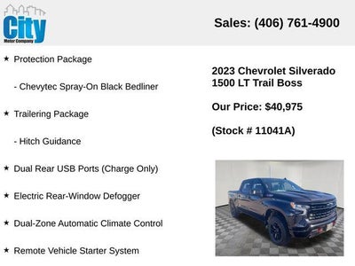 2023 Chevrolet Silverado 1500 LT Trail Boss