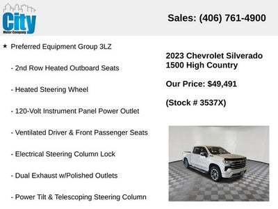 2023 Chevrolet Silverado 1500 High Country