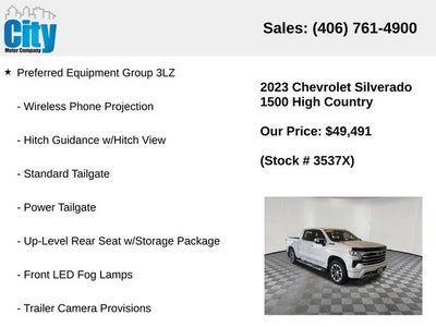 2023 Chevrolet Silverado 1500 High Country