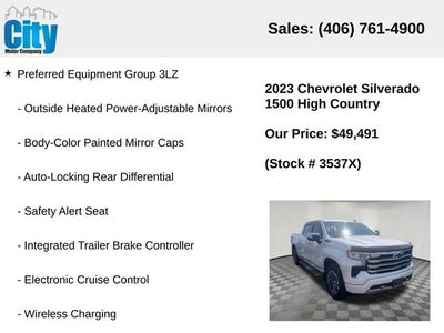 2023 Chevrolet Silverado 1500 High Country