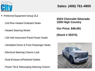 2023 Chevrolet Silverado 1500 High Country
