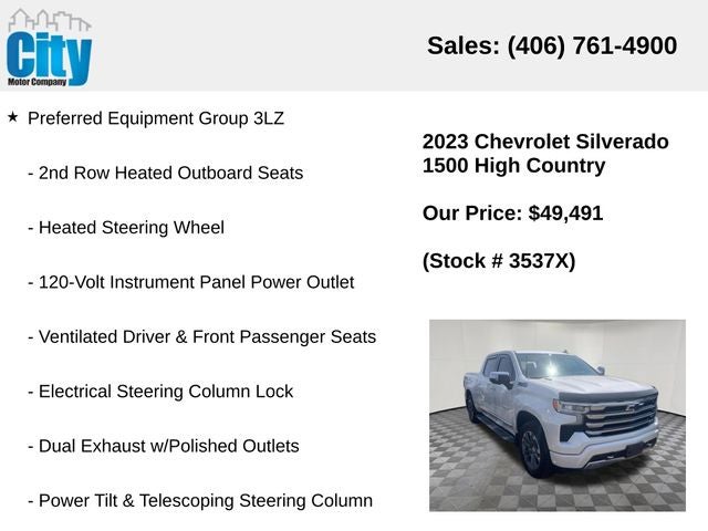2023 Chevrolet Silverado 1500 High Country