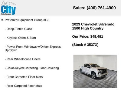2023 Chevrolet Silverado 1500 High Country
