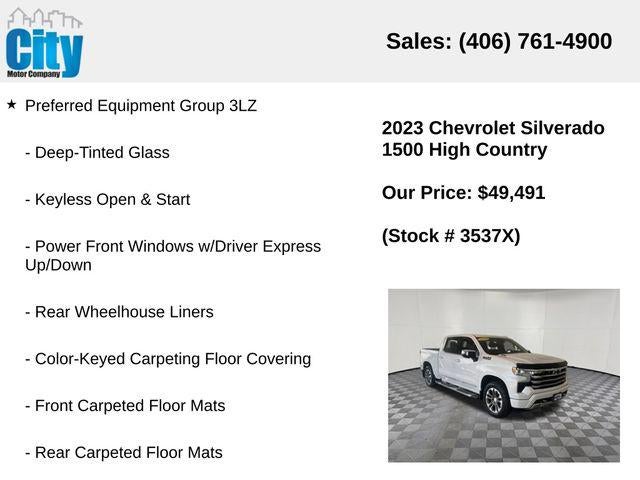 2023 Chevrolet Silverado 1500 High Country