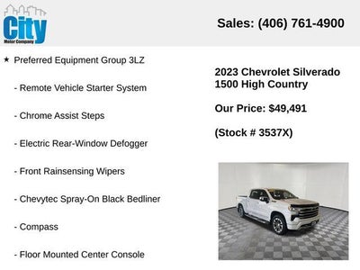 2023 Chevrolet Silverado 1500 High Country